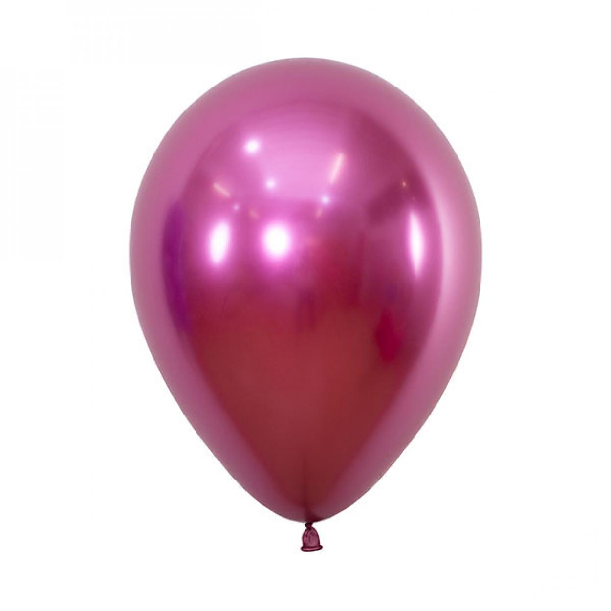 CONFEZIONE DA 50 PALLONCINI 5" FUCSIA REFLEX 447018