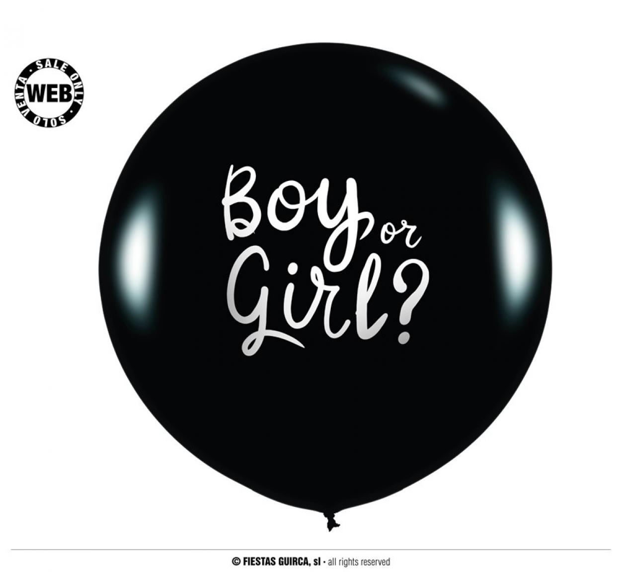 PALLONE BOY ? GIRL CON CORIANDOLI G31008