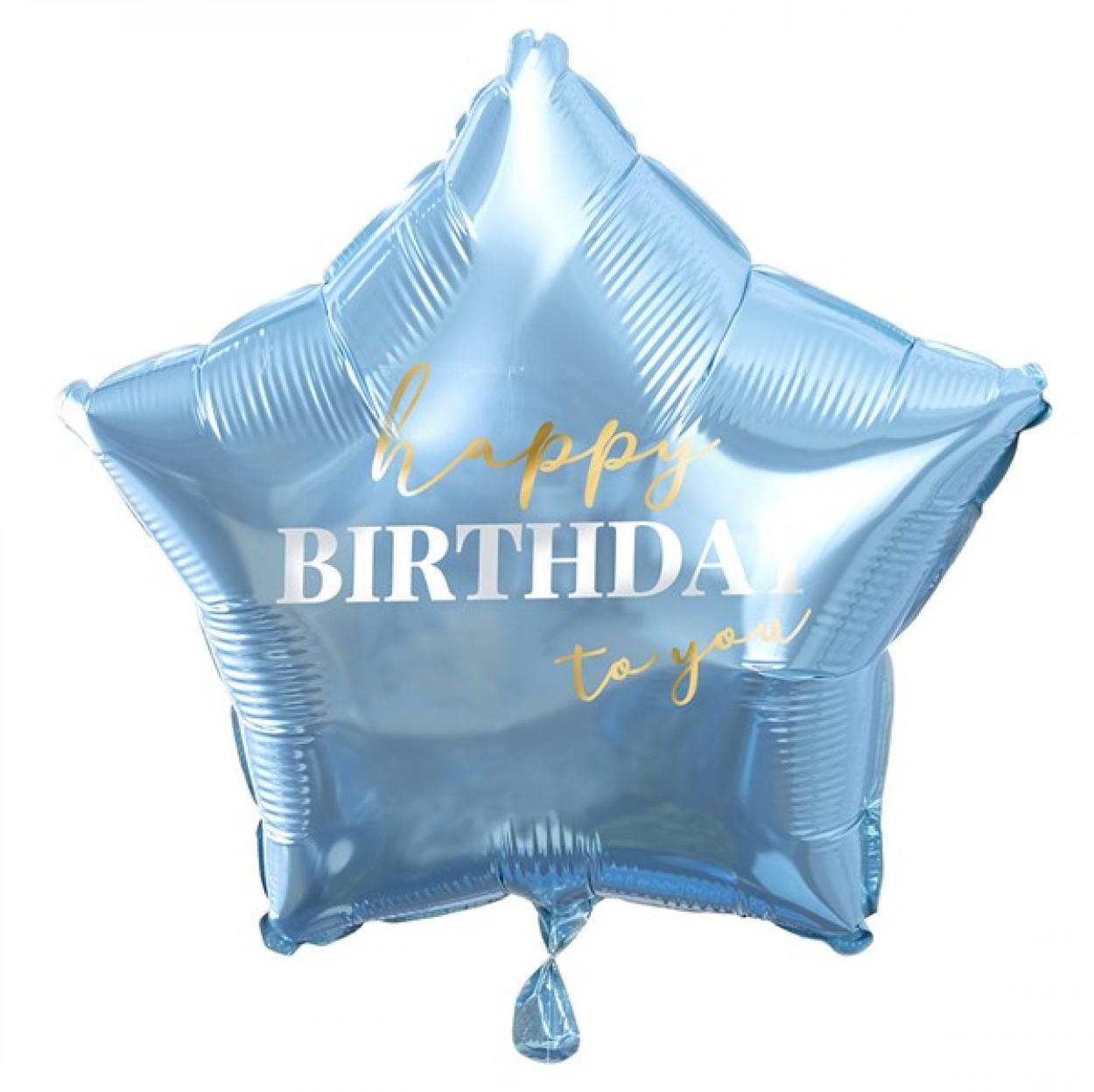 FOIL 18" STELLA HAPPY BIRTHDAY BLU CM45 56469