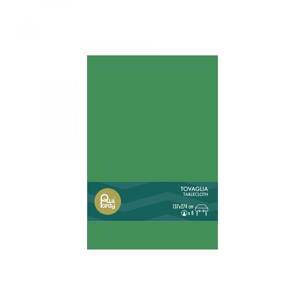 TOVAGLIA PLASTICA 137X274 CM VERDE SCURO – 1 PZ 32503