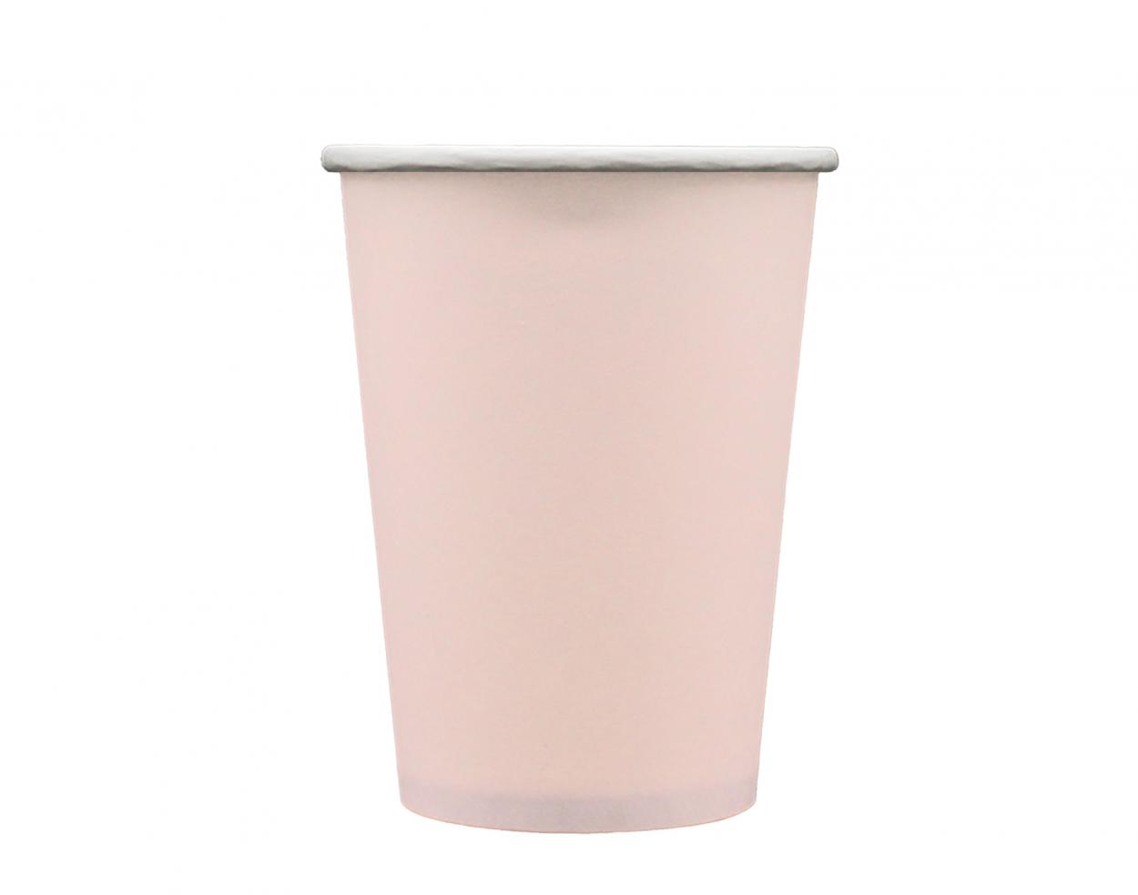 BICCHIERI CARTA 250 CC ROSA-CHIARO – 15 PZ 30202