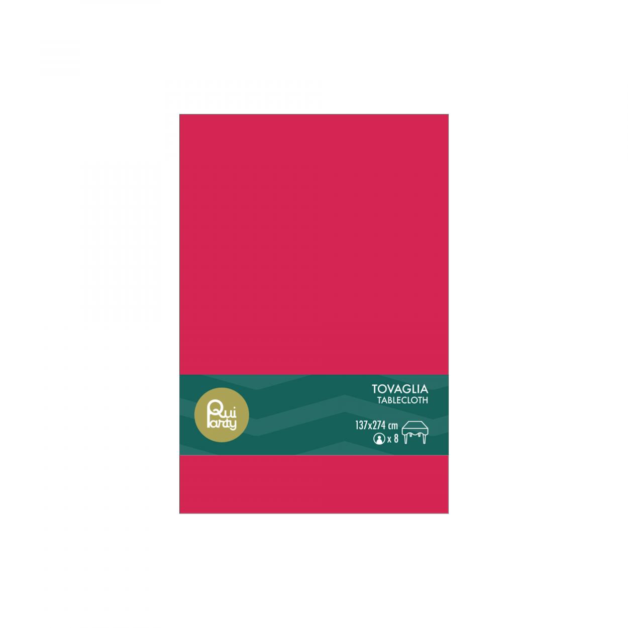 TOVAGLIA PLASTICA 137X274 CM FUCSIA – 1 PZ 30503