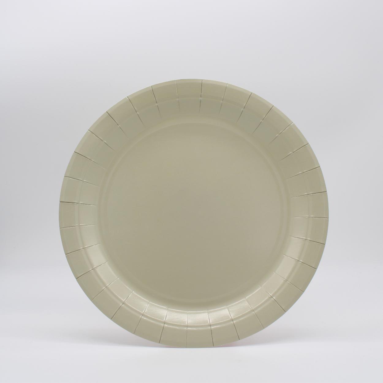 PIATTI CARTA GRANDI 24 CM TORTORA – 15 PZ 32900