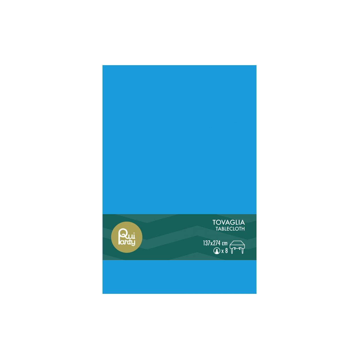 TOVAGLIA PLASTICA 137X274 CM BLU ELETTRICO – 1 PZ 30903