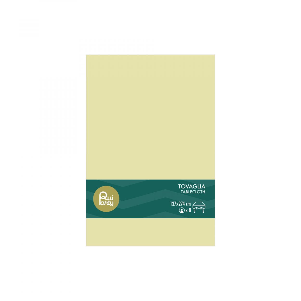 TOVAGLIA PLASTICA 137X274 CM MOSTARDA – 1 PZ 31703
