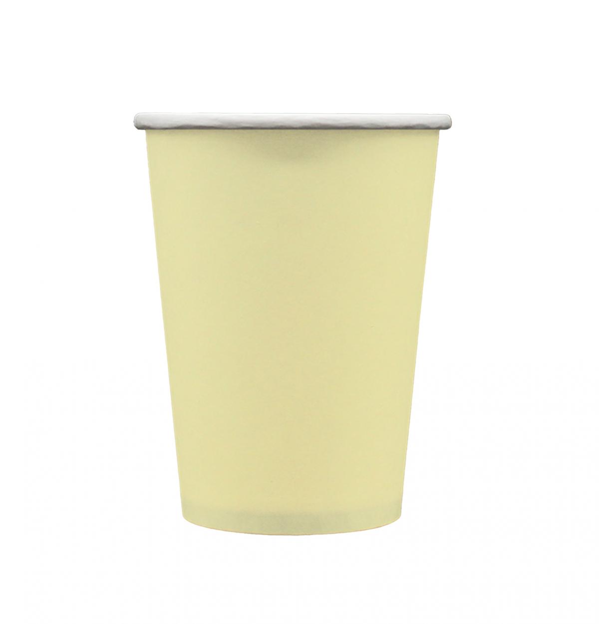 BICCHIERI CARTA 250 CC MOSTARDA – 15 PZ 31702