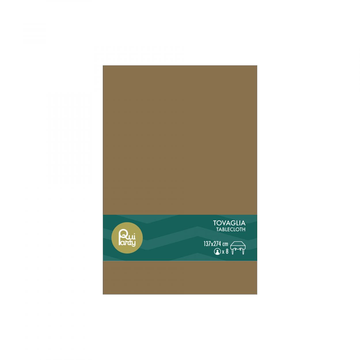TOVAGLIA PLASTICA 137X274 CM ORO – 1 PZ 31803