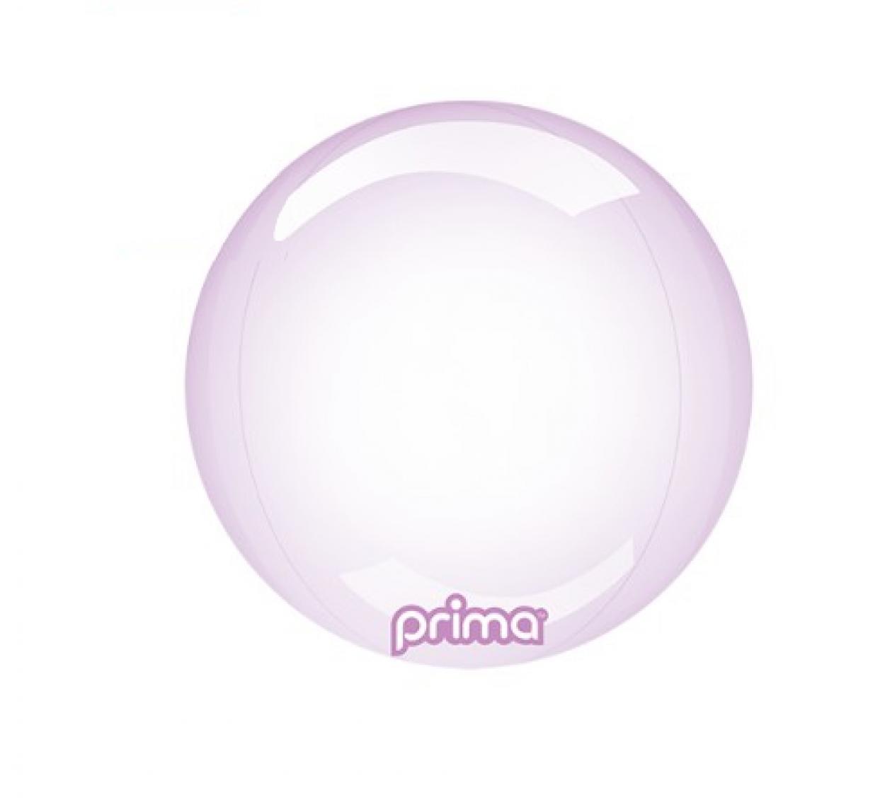 BUBBLE 18" VIOLA TRASPARENTE PS-PRGL-18-50-1