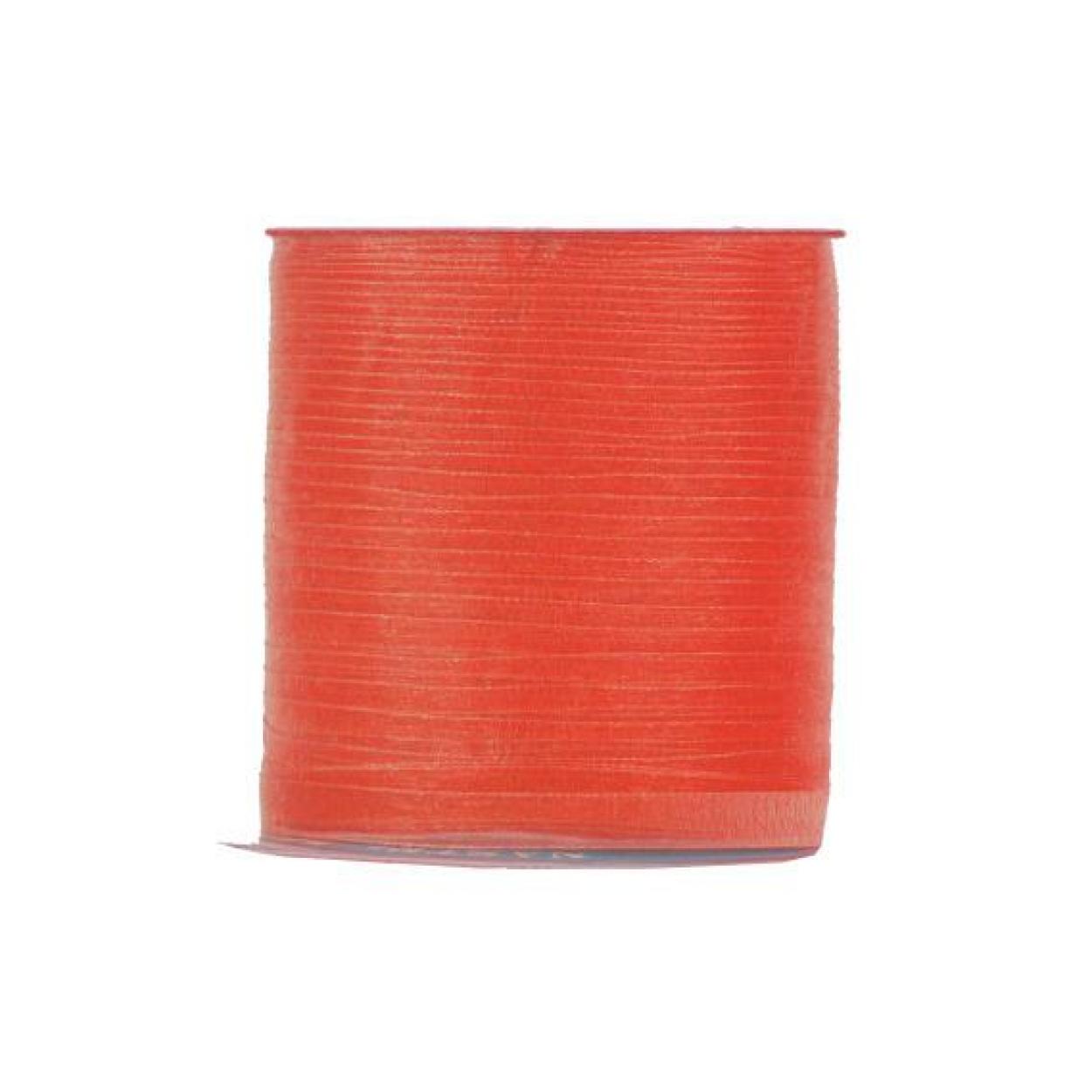 NASTRO SHINING ORGANZA MM5X200MT ROSSO 1970P 08