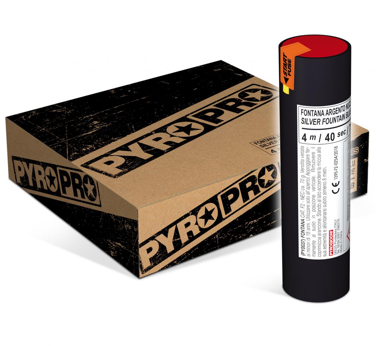 FONTANA ARGENTO 4 METRI 40 SECONDI – 1 PZ 42128