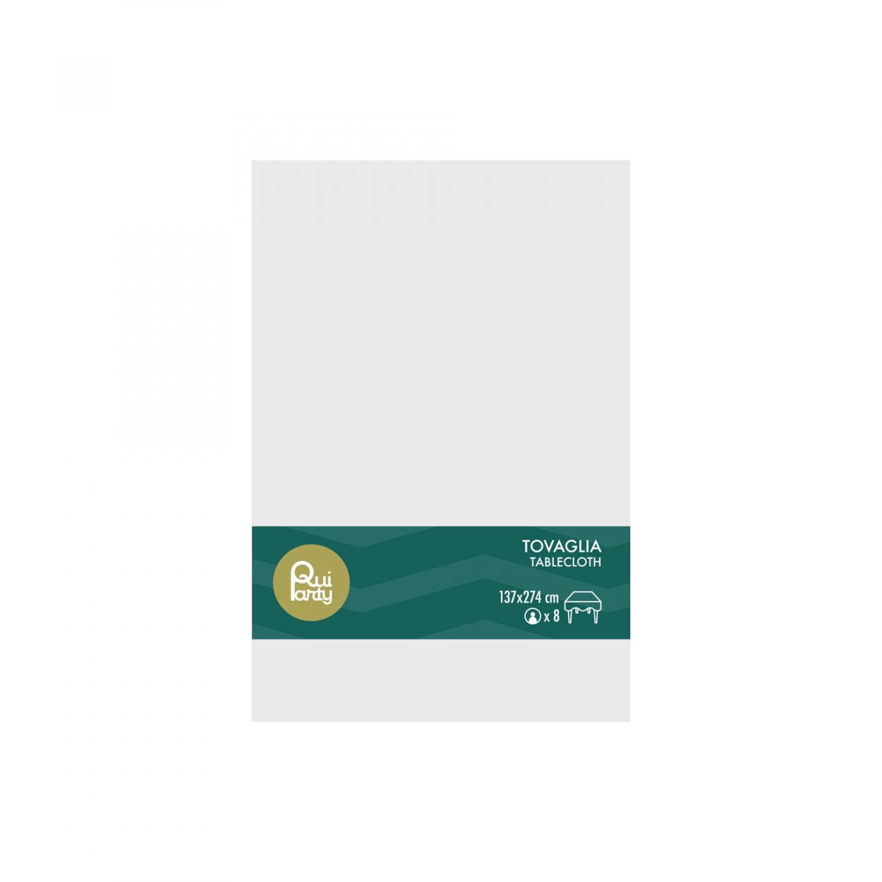 TOVAGLIA PLASTICA 137X274 CM BIANCO – 1 PZ 30103 12860