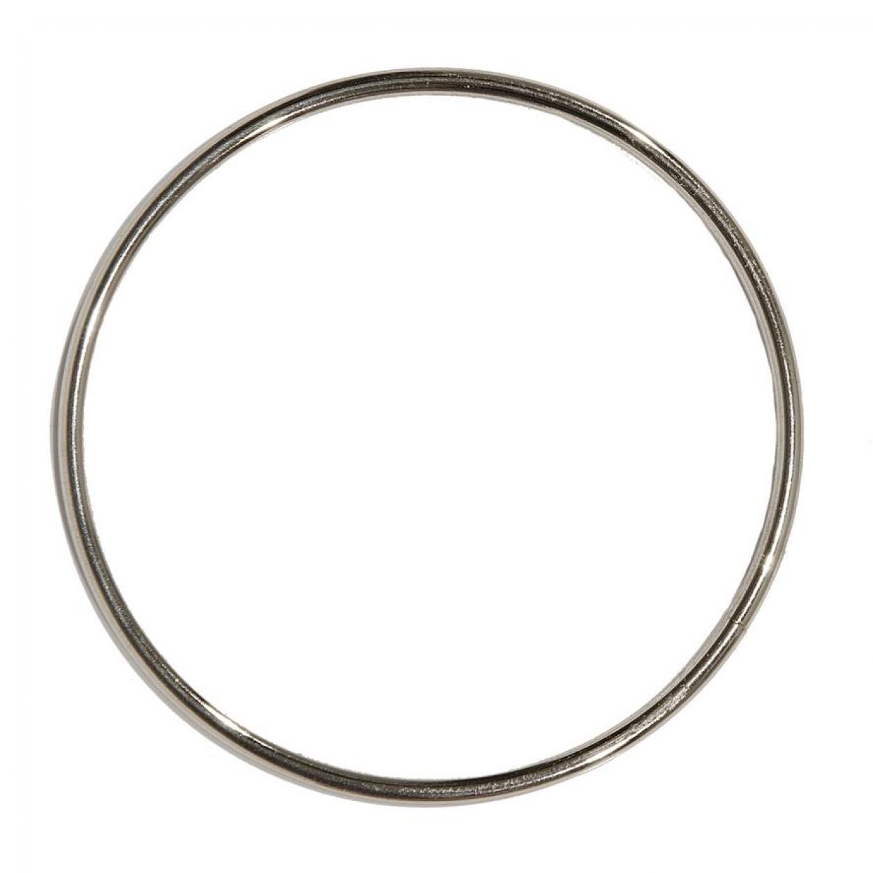 ANELLO METALLO ARGENTO Ø6,5 CM – 1 PZ B521M 40