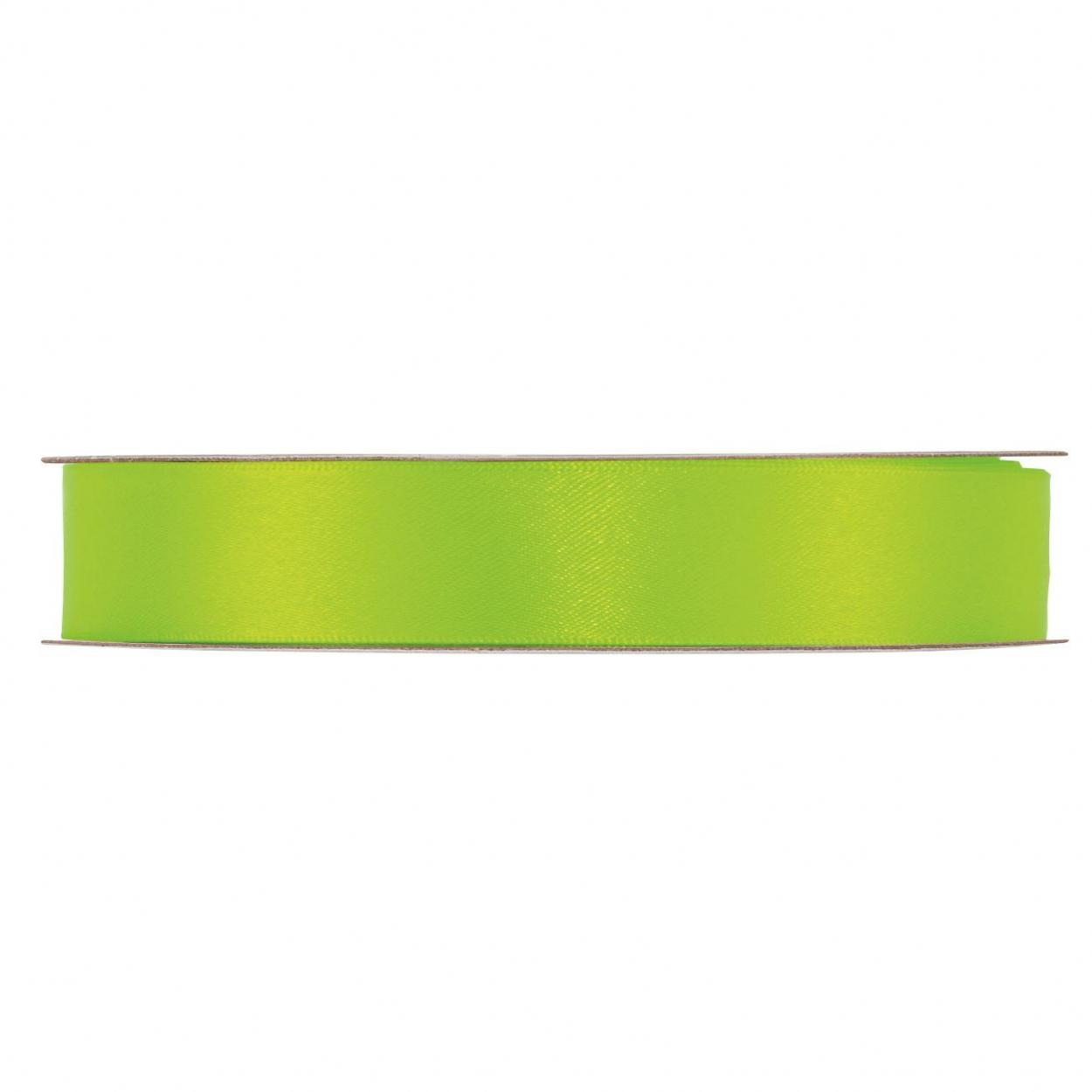 NASTRO RASO MM12X100MT GREEN NEON 1474M 33