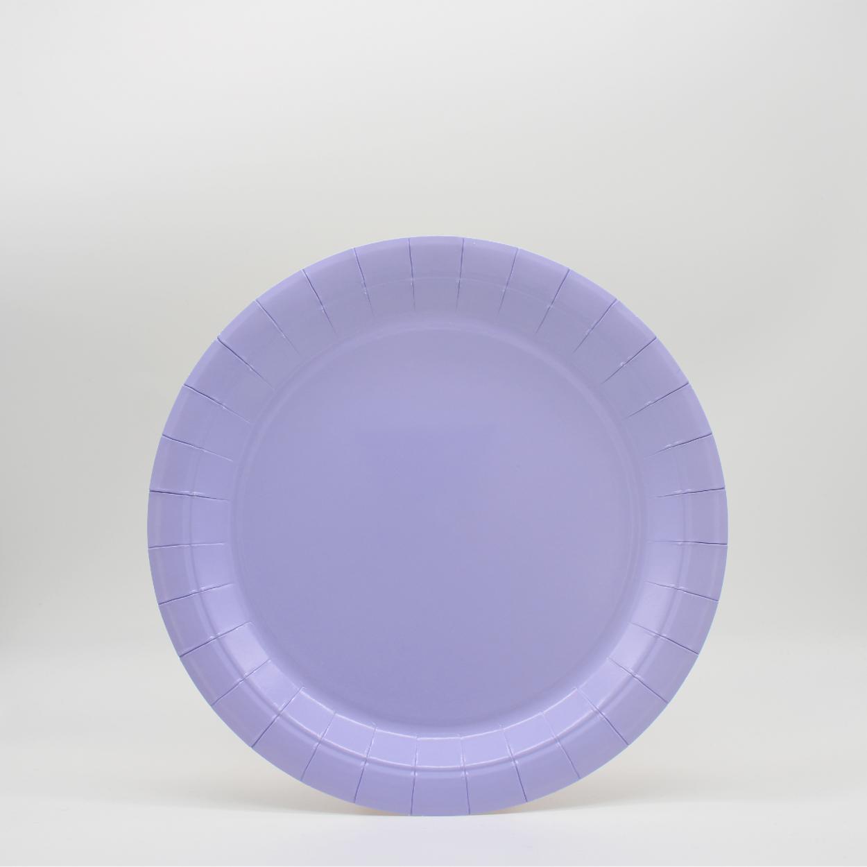 PIATTI CARTA PICCOLI 18 CM LAVANDA – 15 PZ 33401