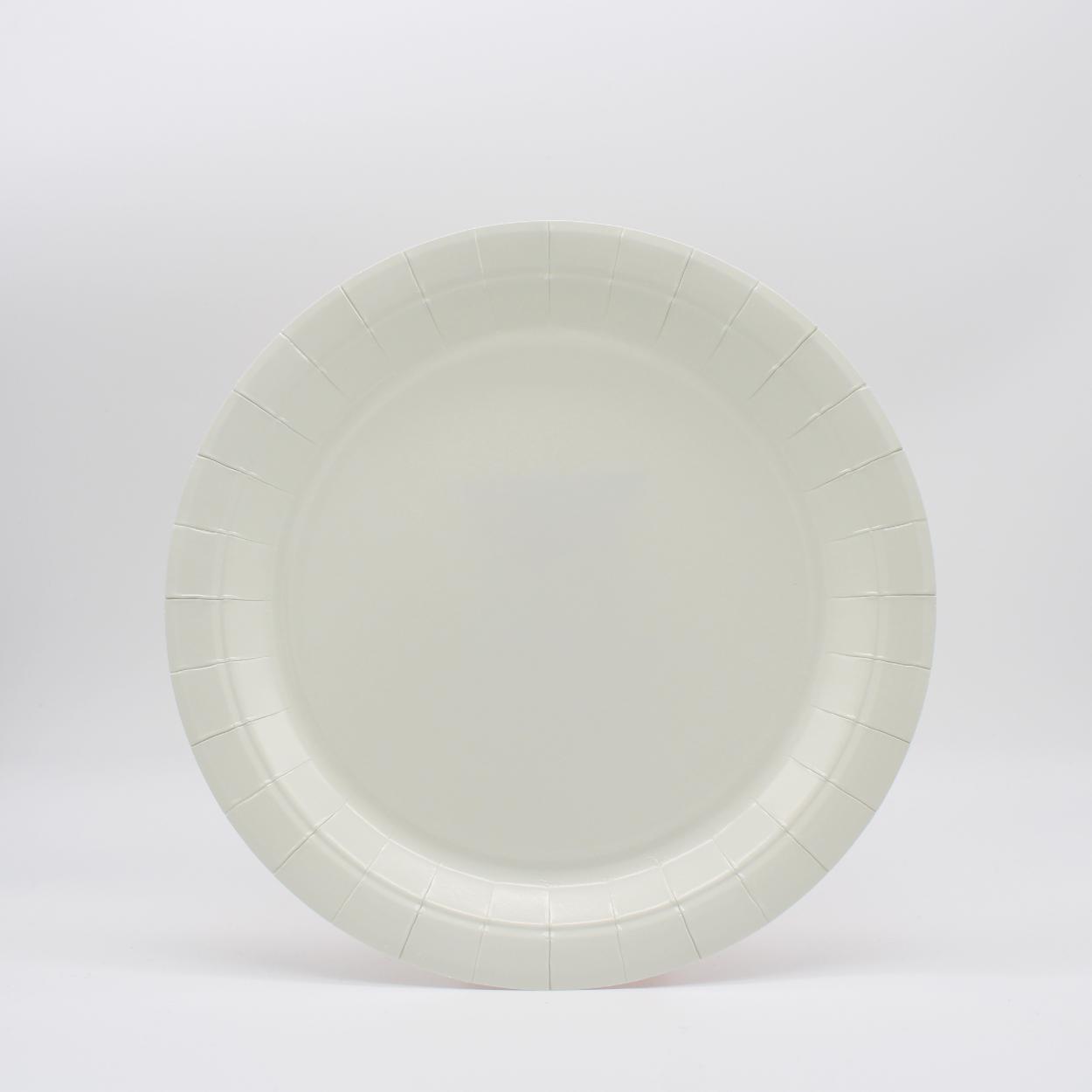 PIATTI CARTA GRANDI 24 CM SABBIA – 15 PZ 32200