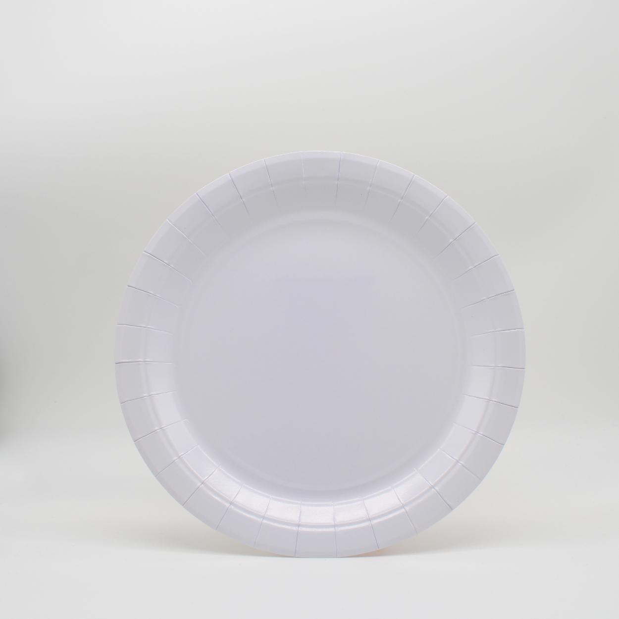 PIATTI CARTA GRANDI 24 CM LILLA – 15 PZ 33300