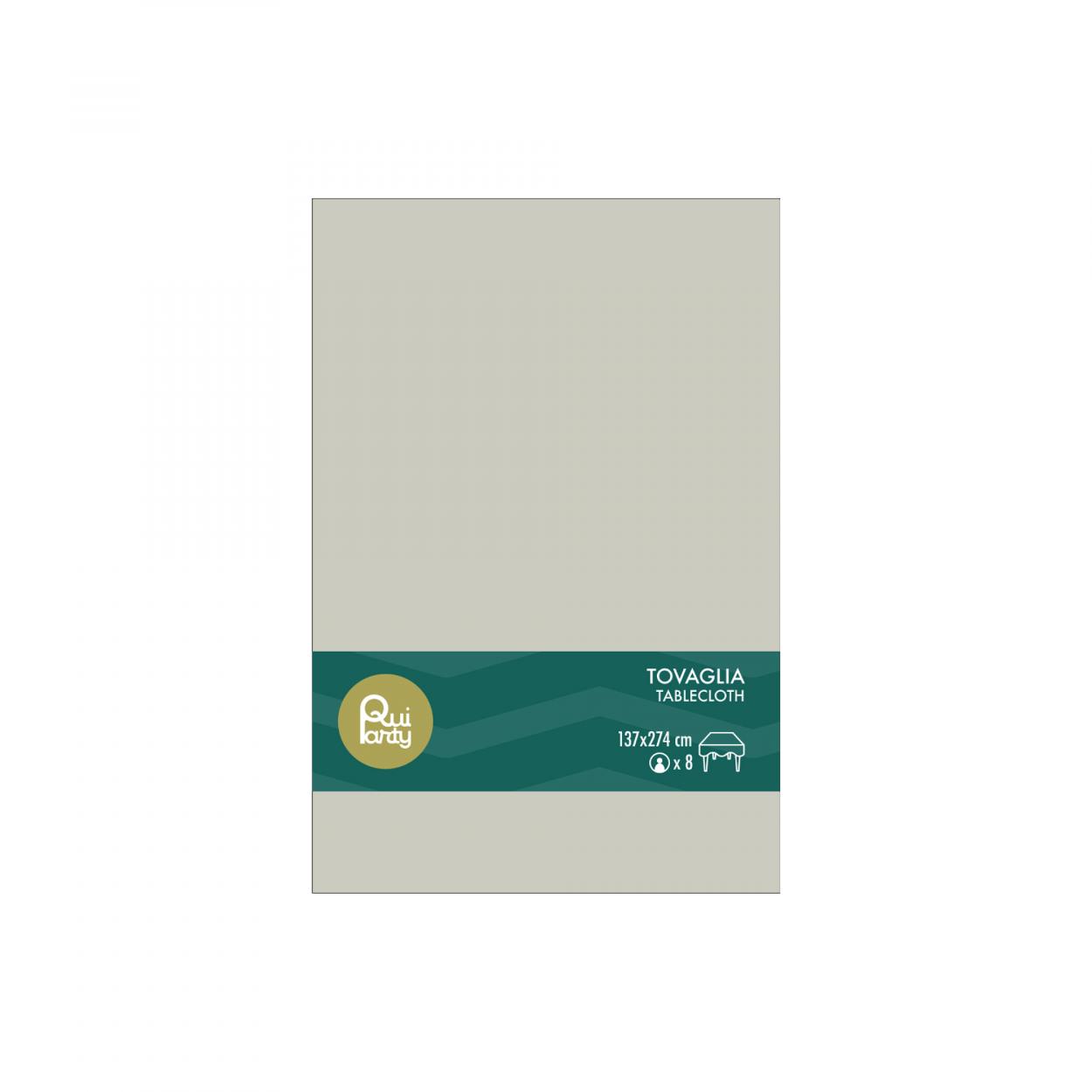 TOVAGLIA PLASTICA 137X274 CM SABBIA – 1 PZ 32203