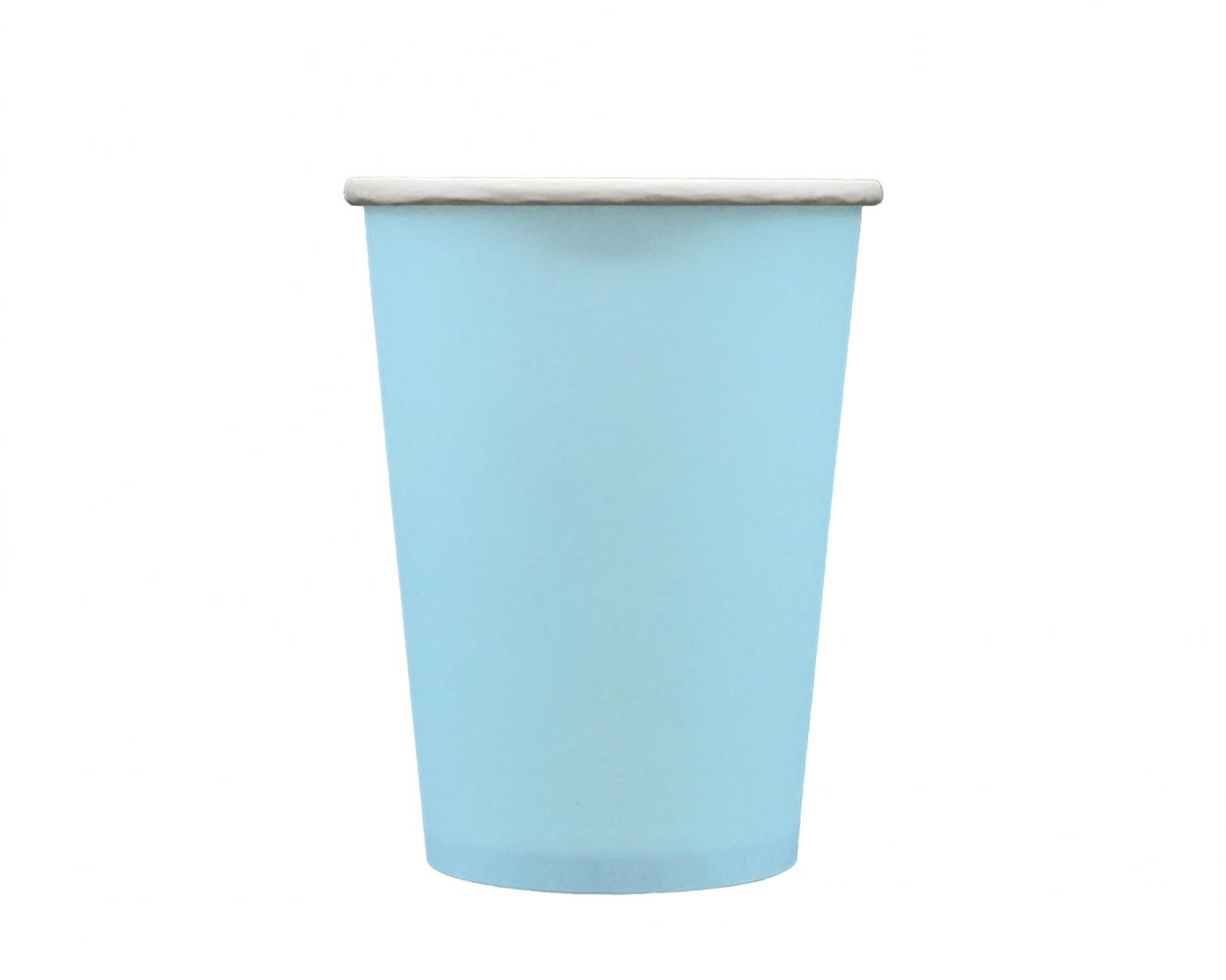 BICCHIERI CARTA 250 CC CELESTE – 15 PZ 30702