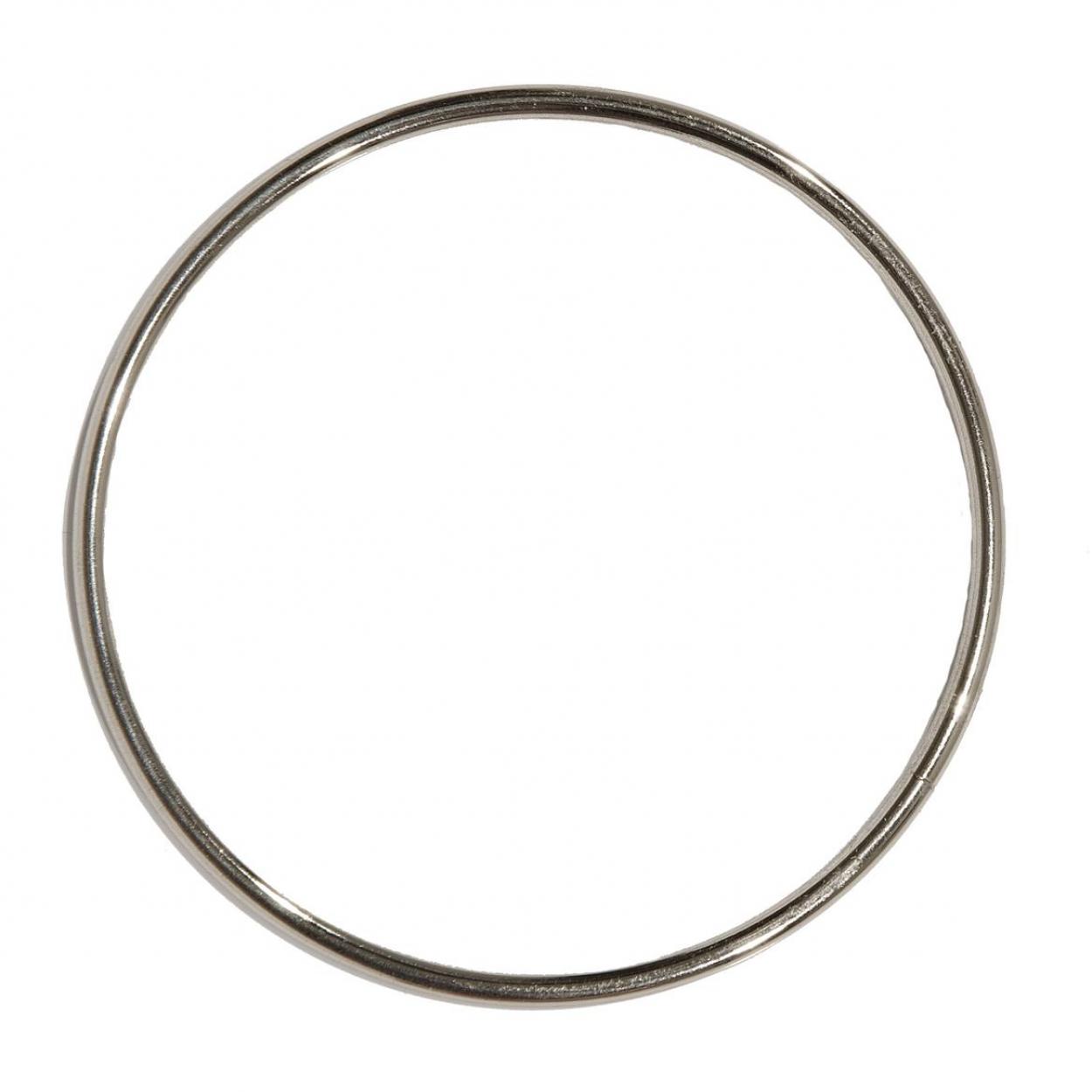 ANELLO METALLO ARGENTO Ø8 CM – 1 PZ B521G 40
