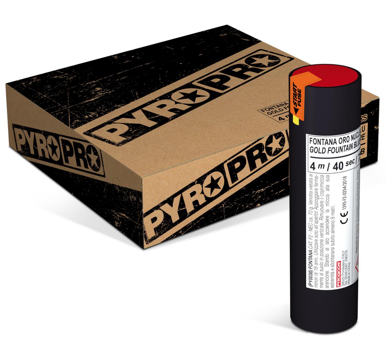 FONTANA ORO 4 METRI 40 SECONDI – 1 PZ 42129