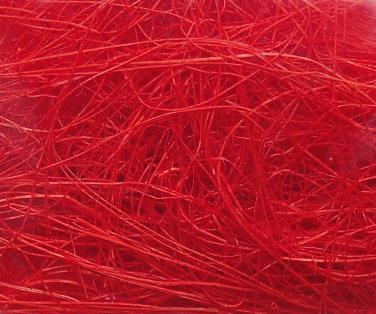 FIBRA TESSILE SISAL COLORE ROSSO 200 GR – 1 PZ SEC047-5 0022 11046