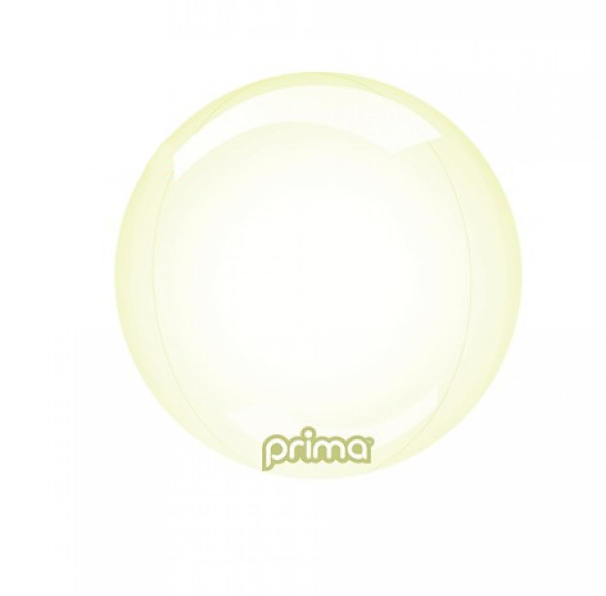PALLONCINO BUBBLE 18" GIALLO TRASPARENTE PS-PEGL-18-50-1