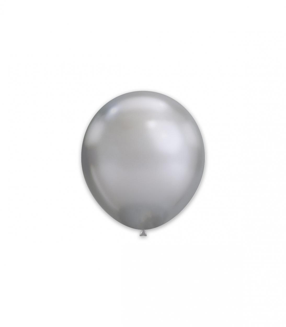 PALLONCINI CHROME ARGENTO 5" – 100 PZ AC50 89