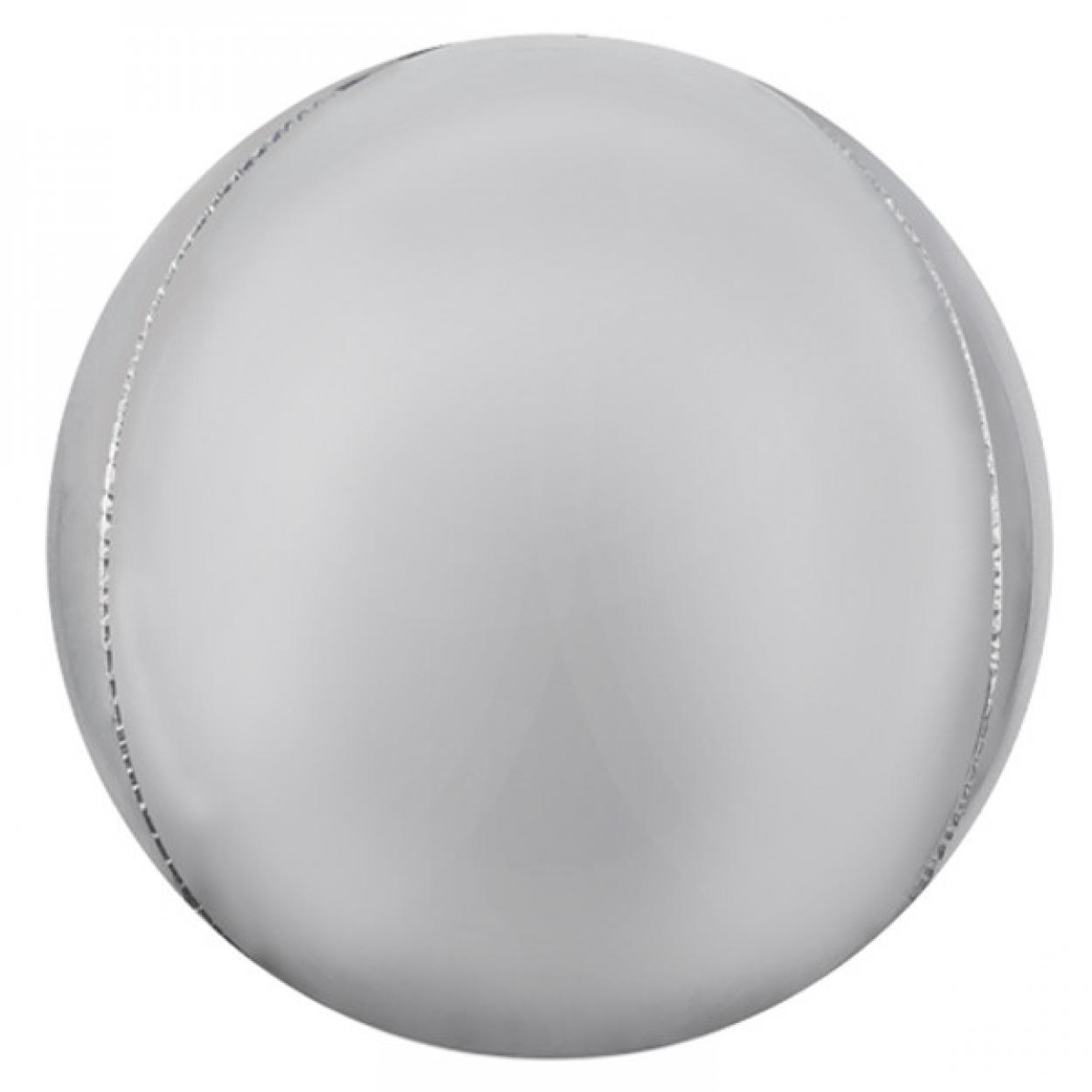 FOIL SUPER SHAPE SFERA ARGENTO 101 CM – 1 PZ PS-4D-SILVER-40-50-1