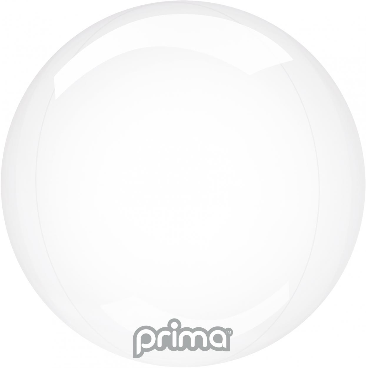 PALLONCINO BUBBLE 12" TRASPARENTE PS-CLGL-12-50-1