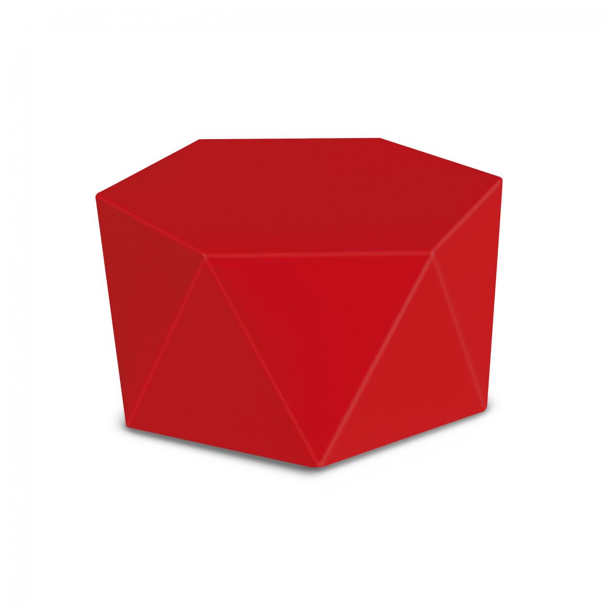 SCATOLINA ASTUCCIO ORIGAMI PRISMA ROSSO 7.5X7.5X4 CM OG07R