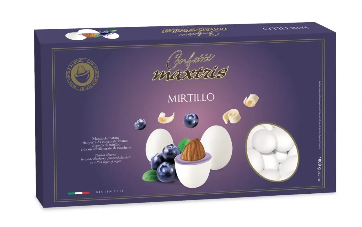 CONFETTI MAXTRIS MIRTILLO 1 KG MAXMIR