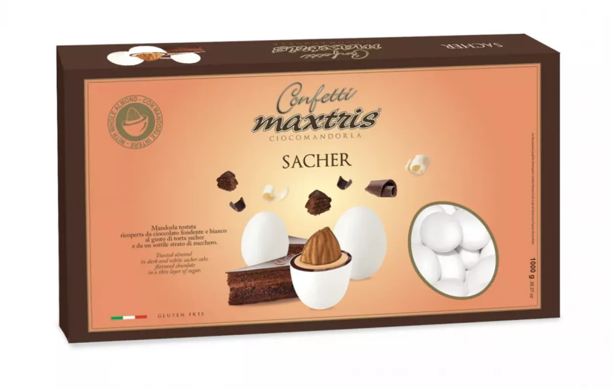 CONFETTI MAXTRIS SACHER BIANCHI 1 KG MAXSAC