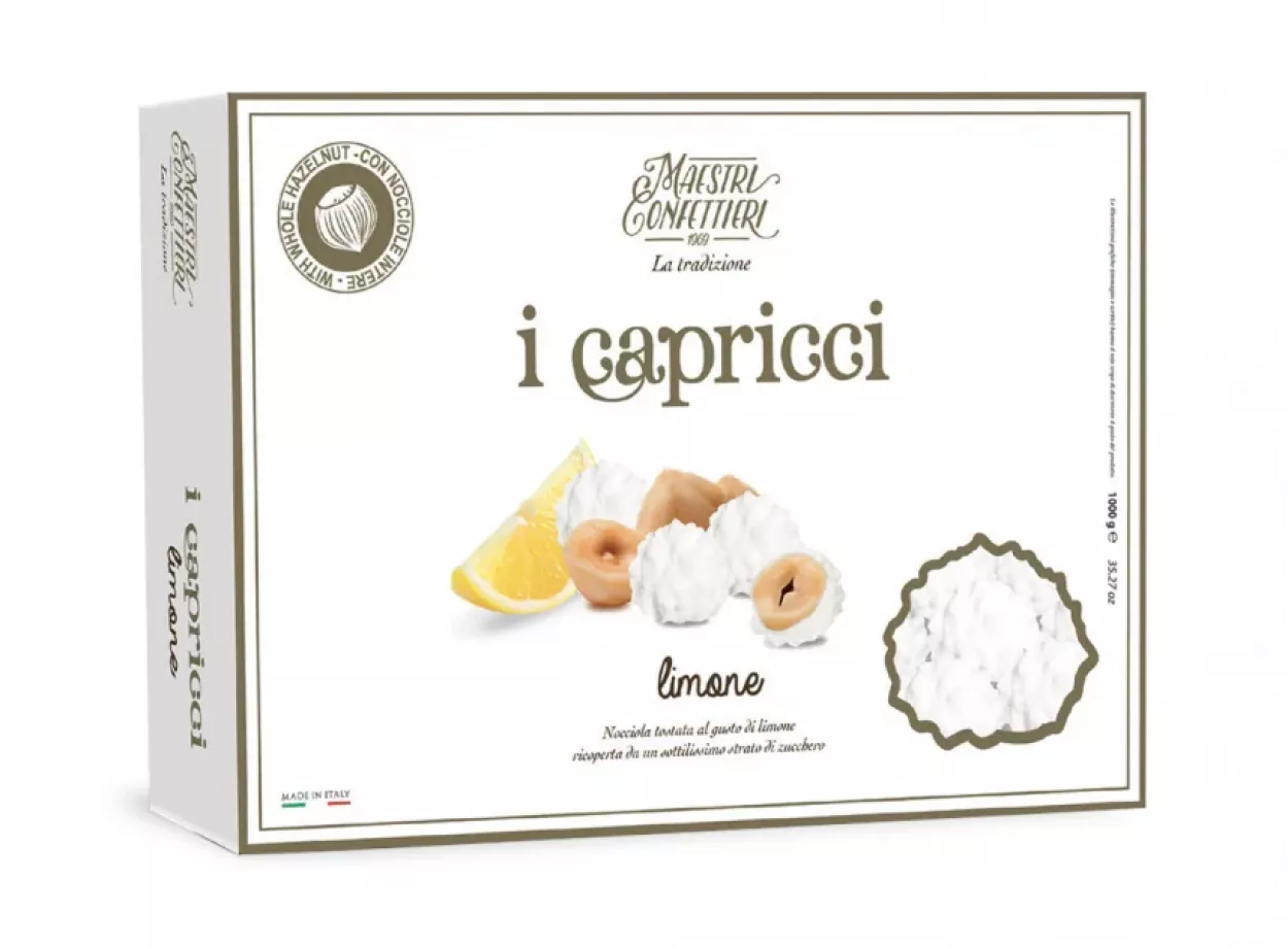 CONFETTI MAXTRIS CAPRICCI BIANCHI LIMONE 1 KG RCAPB