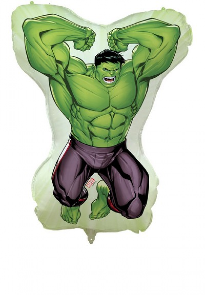 PALLONCINO FOIL HULK SUPER SHAPE 80X96 CM 5PR97176