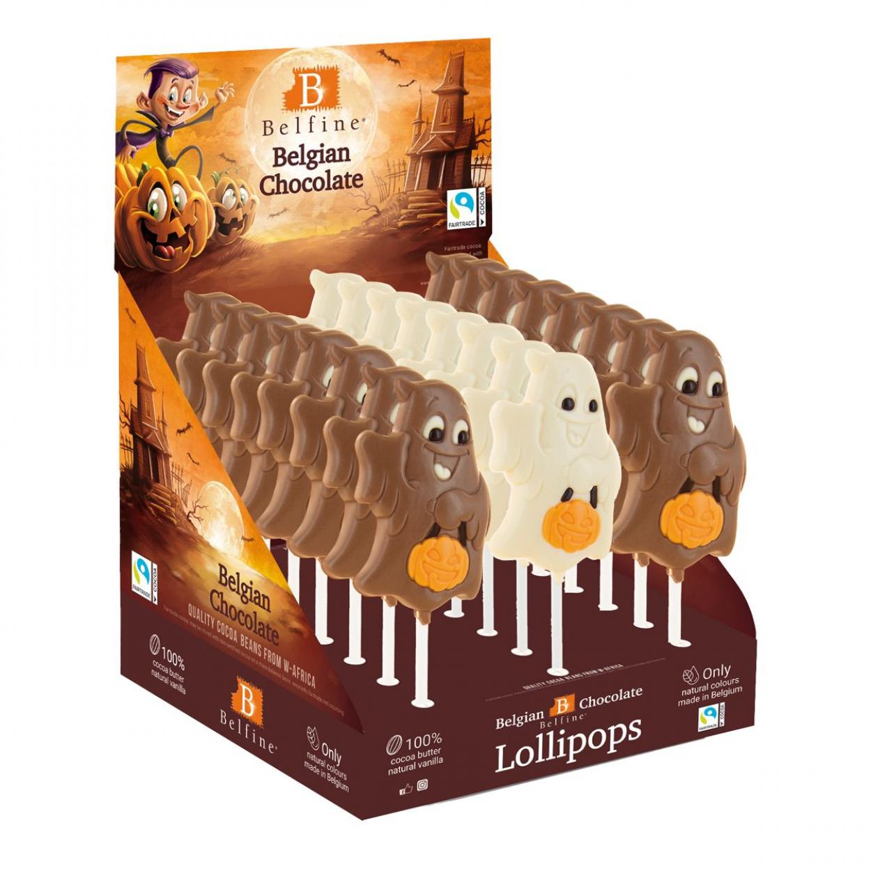 LECCA LECCA DI CIOCCOLATO HALLOWEEN BELFINE CHOCOLATE 25GR 44912