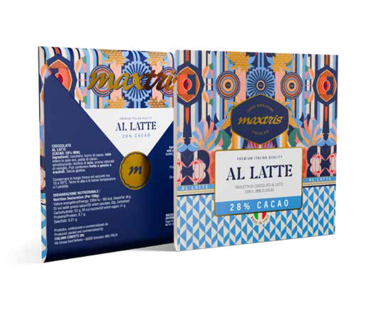 TAVOLETTA DI CIOCCOLATO AL LATTE 70GR TMLAT70