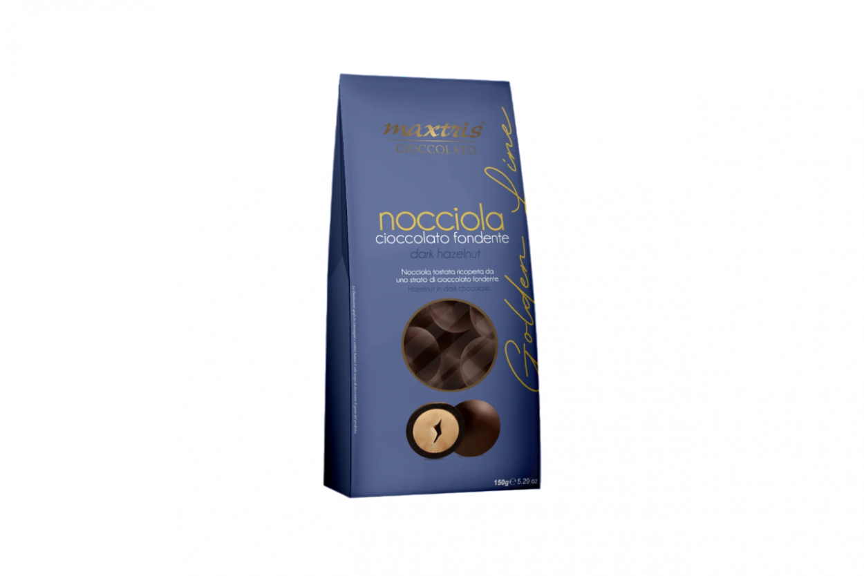 DRAGEES GR150 NOCCIOLA E CIOCCOLATO FONDENTE