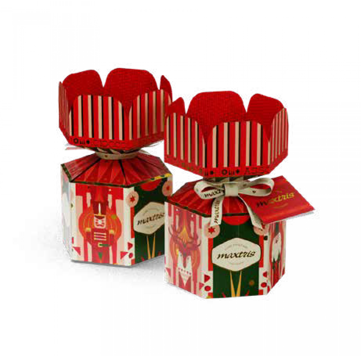CHRISTMAS BOULE MEZZA CARAMELLA 70GR NATCARAM70