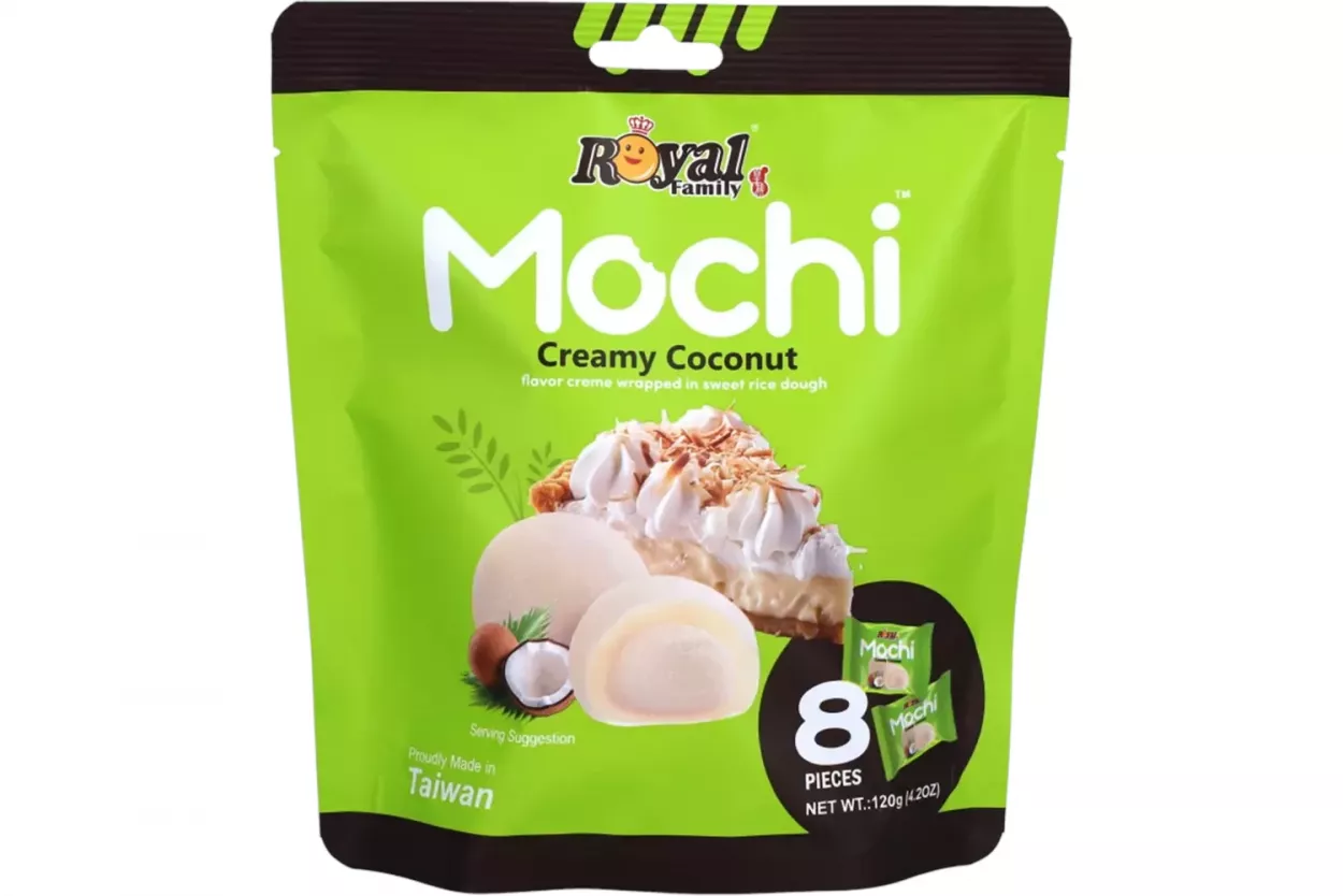MOCHI ROYAL FAMILY COCCO CREMOSO 8 PZ - 120 GR FES540