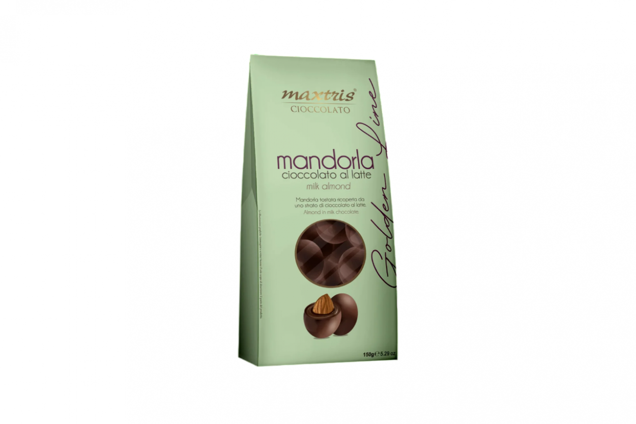 DRAGEES GR150 MANDORLA E CIOCCOLATO AL LATTE