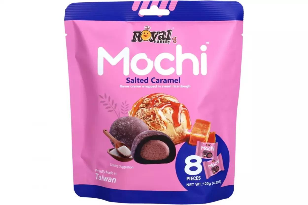 MOCHI ROYAL FAMILY CARAMELLO SALATO 8 PZ - 120 GR FES541