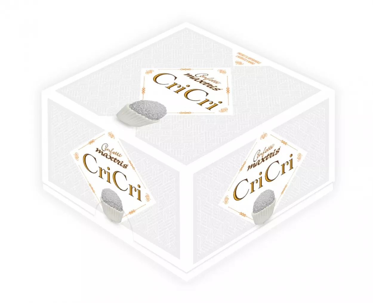 CONFETTI MAXTRIS CRI CRI BIANCO 500 GR CRICRIB500