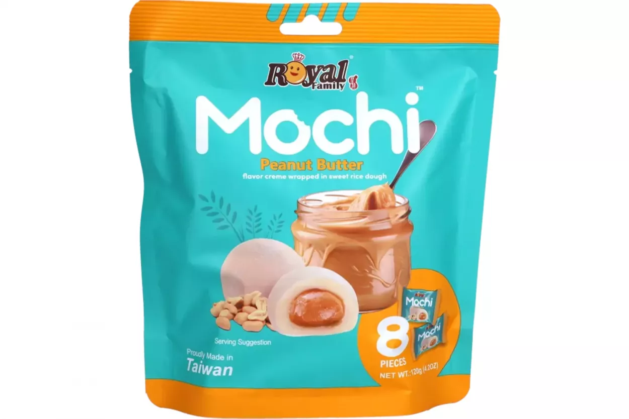 MOCHI ROYAL FAMILY BURRO DI ARACHIDI 8 PZ - 120 GR FES595