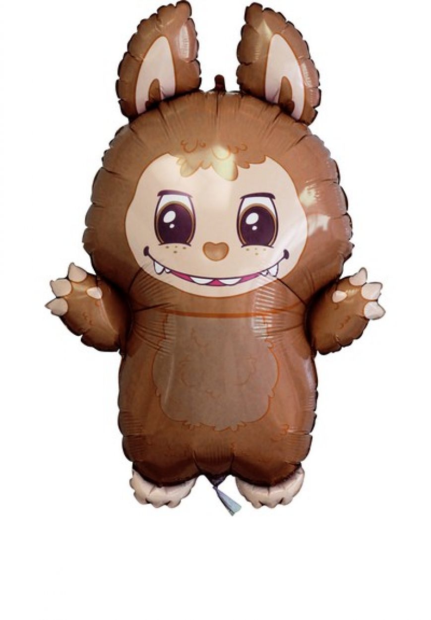 PALLONE FOIL SUPERSHAPE BAD BUNNY MARRONE 45 X 67 CM – 1 PEZZO 7AL2507-BRO