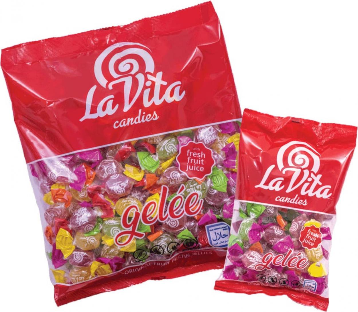 GELATINA INCARTATA MISTO FRUTTA GELÉE 1KG CAR507