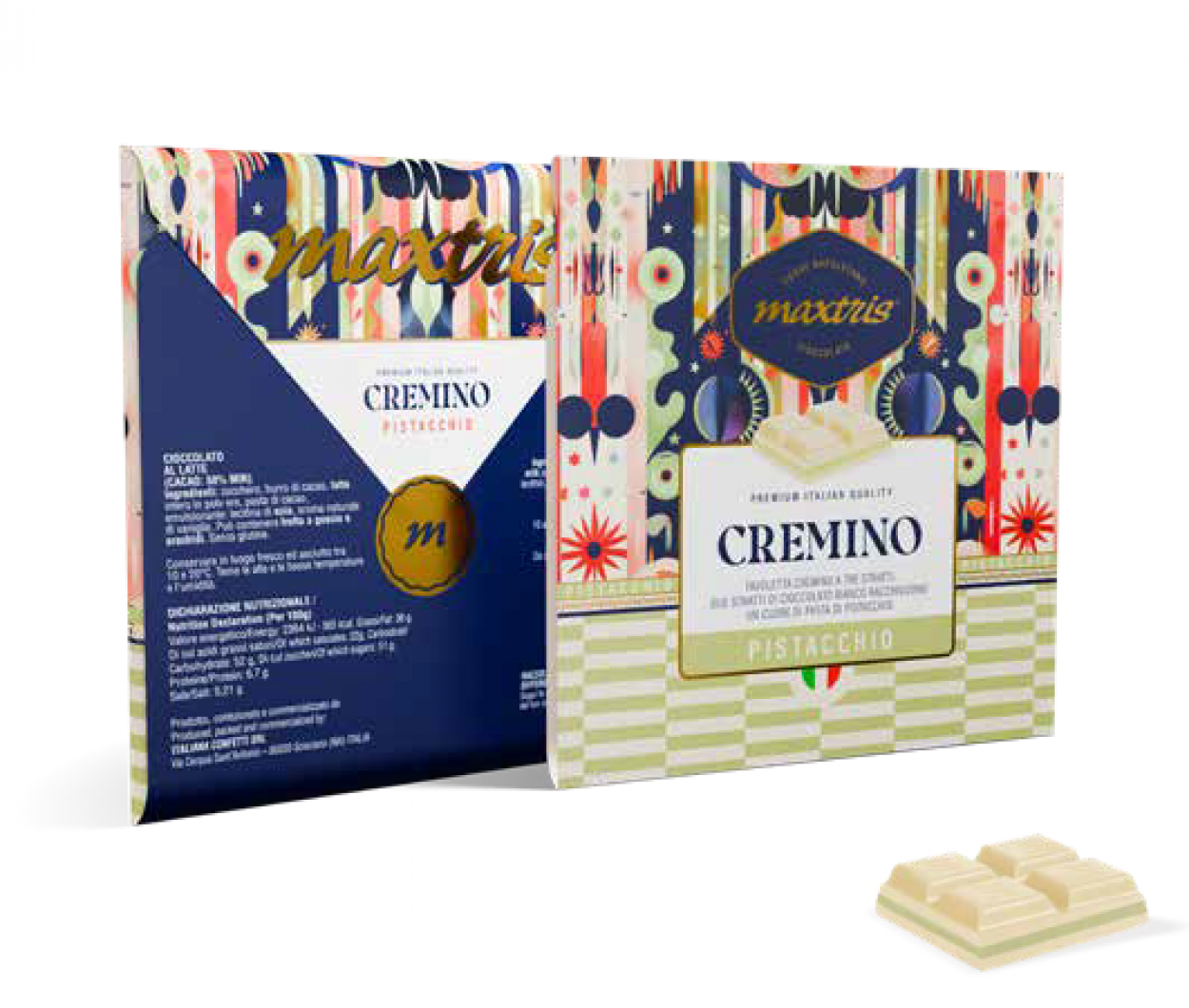 TAVOLETTA CREMINO AL PISTACCHIO 70GR TMCREPIS