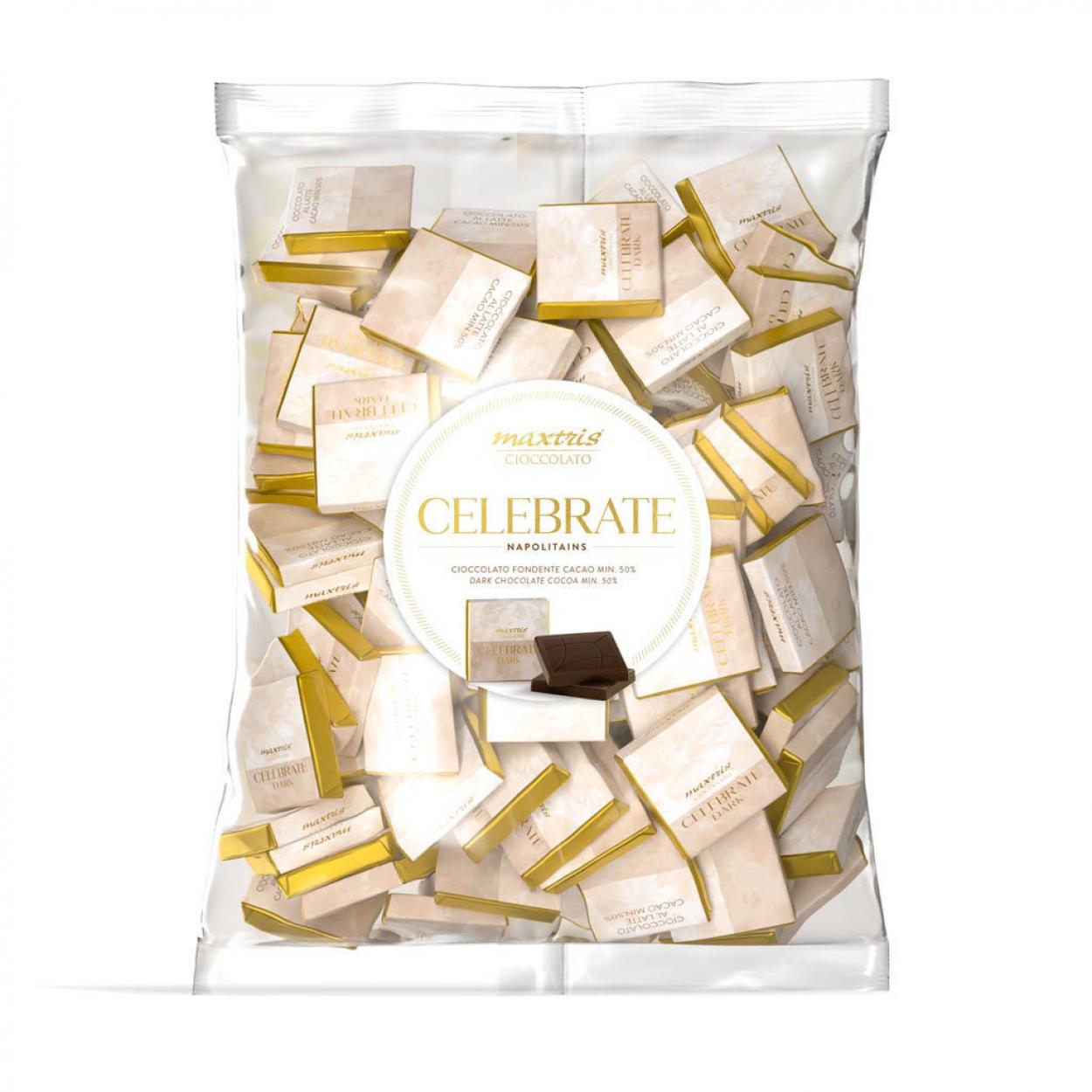 CIOCCOLATTINI MAXTRIS NAPOLITAINS CELEBRATE DARK BNAPLFONDB