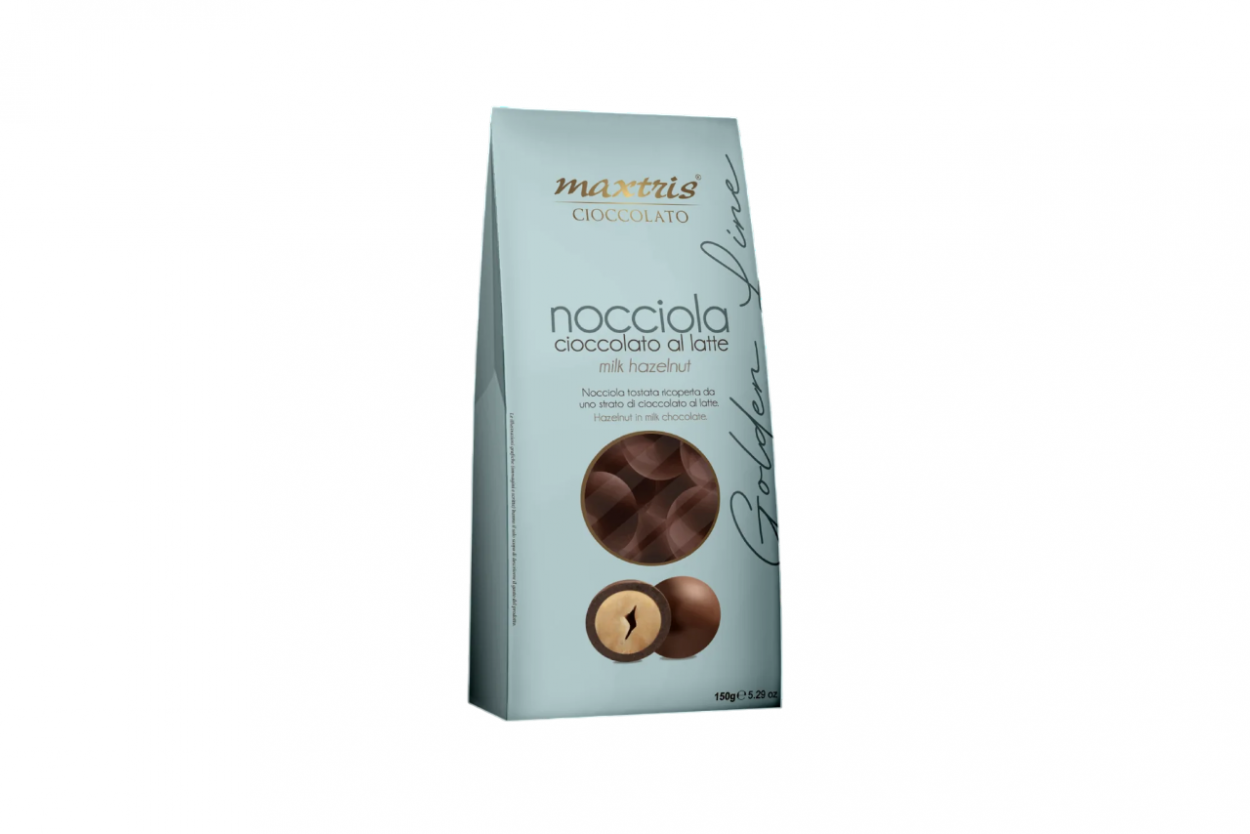 DRAGEES GR150 NOCCIOLA E CIOCCOLATO AL LATTE