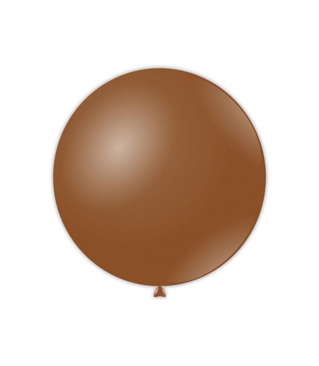 PALLONCINI IN LATTICE MARRONE MOKA PASTELLO 19" G150 83