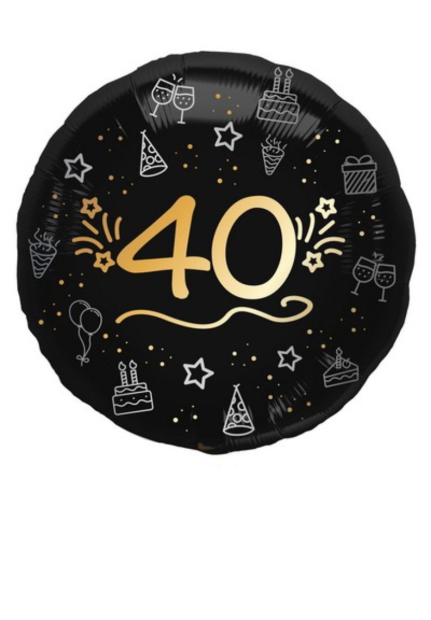 FOIL 18 HAPPY 40 SHINING GLAM 5FL25072 11090